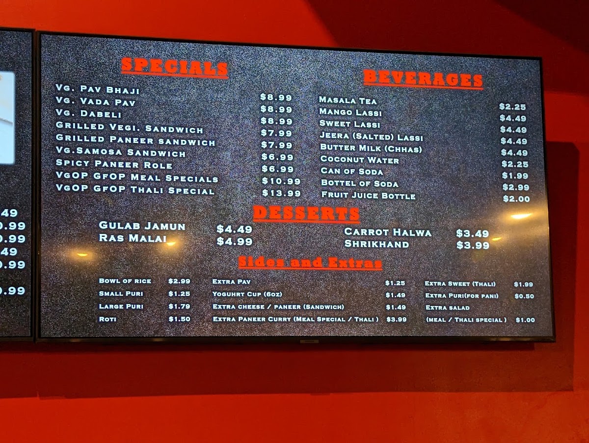Bombay Express Menu 7