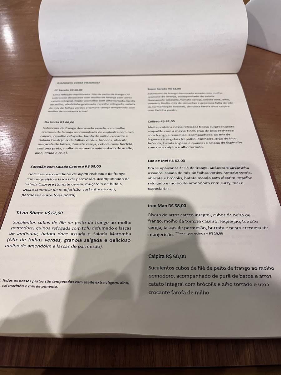 Rango Sarado - Flamengo Menu 1