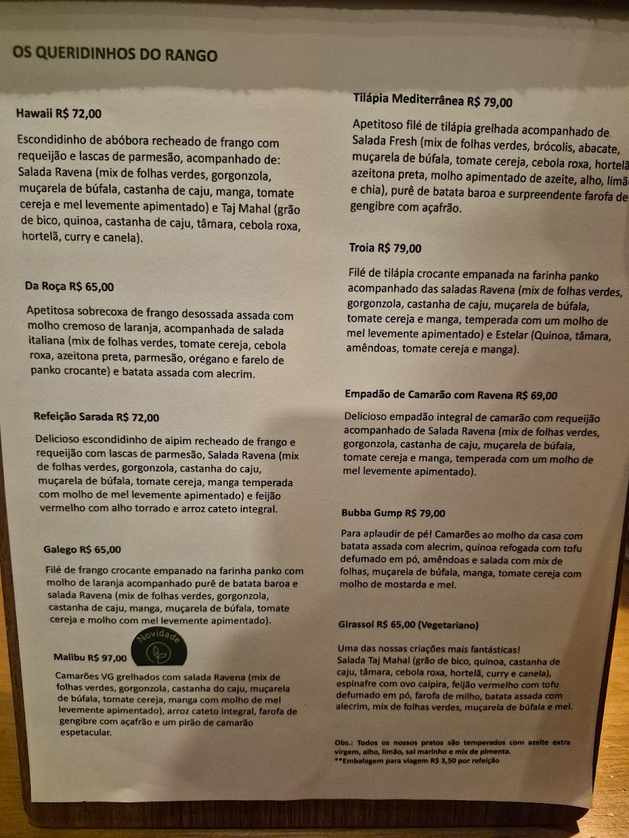Rango Sarado - Flamengo Menu 5