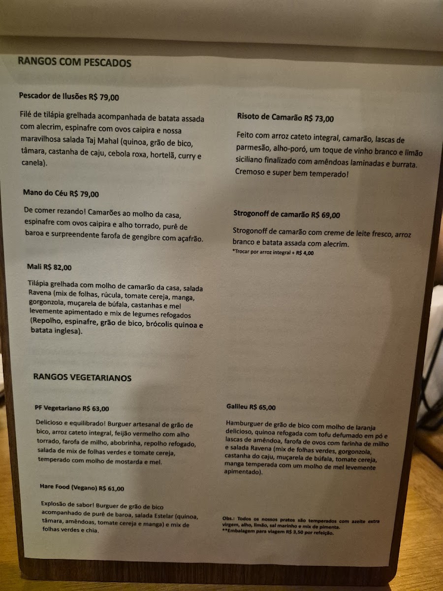 Rango Sarado - Flamengo Menu 7