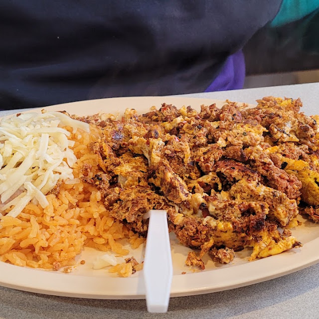 Huevos Con Chorizo Eggs with Chorizo