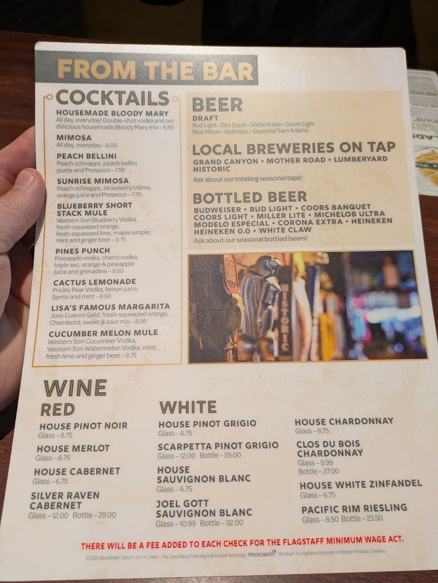 The Northern Pines Restaurant Menu 10