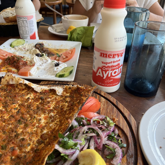 Lahmacun with Tomato and Onion