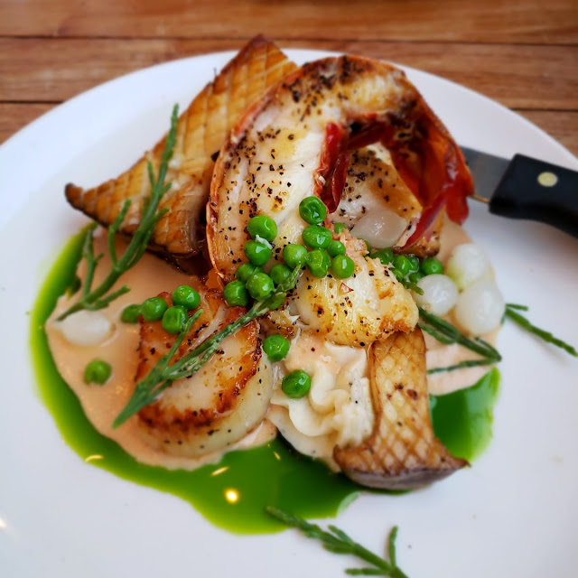 Auction Fresh Fish w Lemongrass Risotto