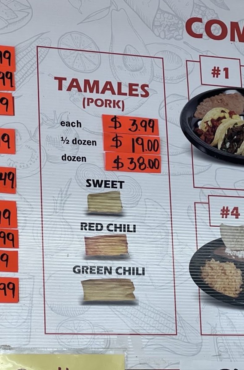 Tacos Huicho Menu 9