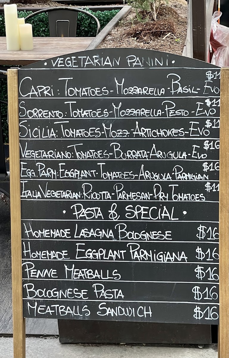 Panineria - Greenwich Village Menu 4