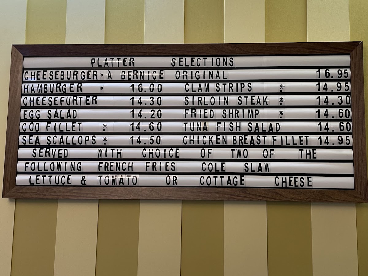 Shady Glen Restaurant and Ice Cream Parlor Menu 5