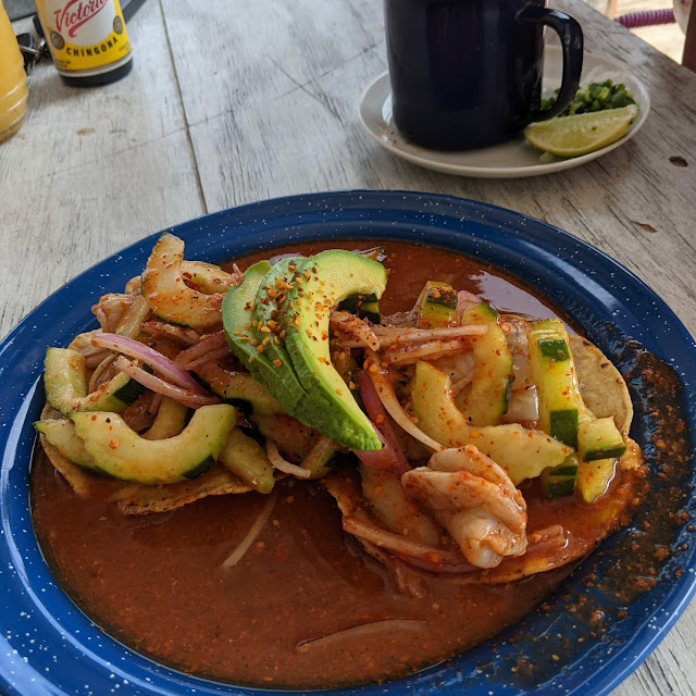 Tostadas de Aguachile Chiltepin
