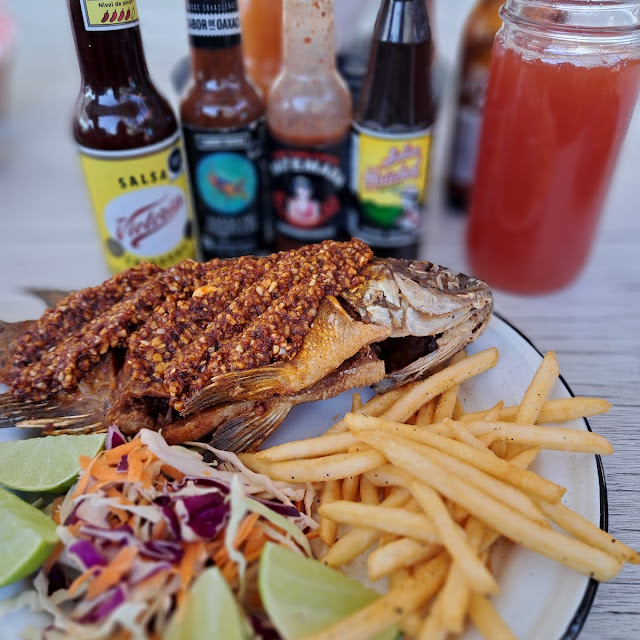 Mojarra Frita Al Chile Ajo