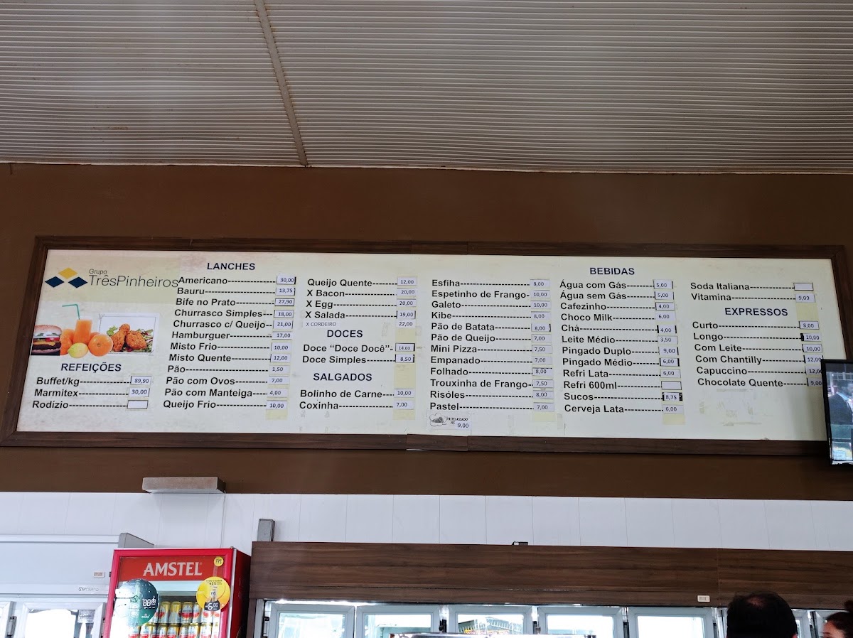 Restaurante Três Pinheiros Menu 2