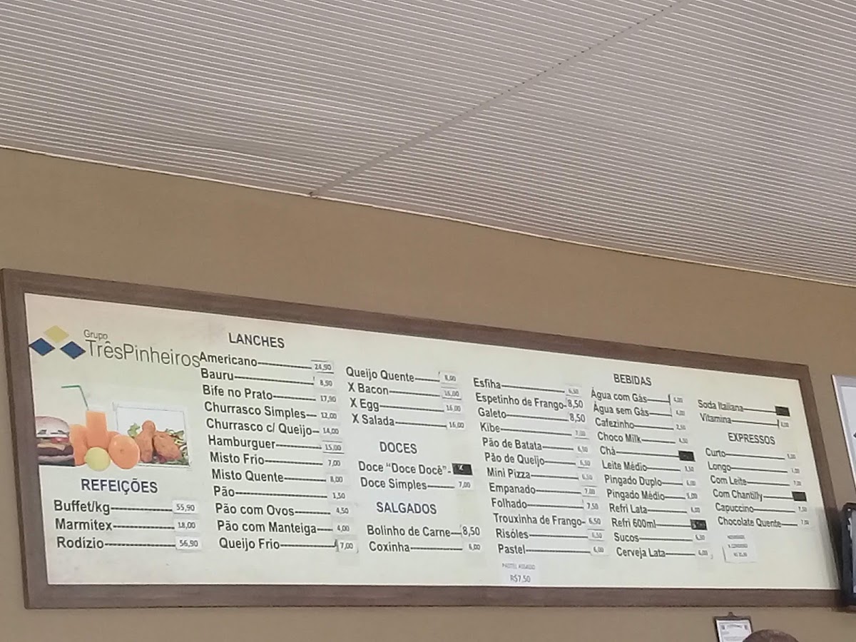 Restaurante Três Pinheiros Menu 5