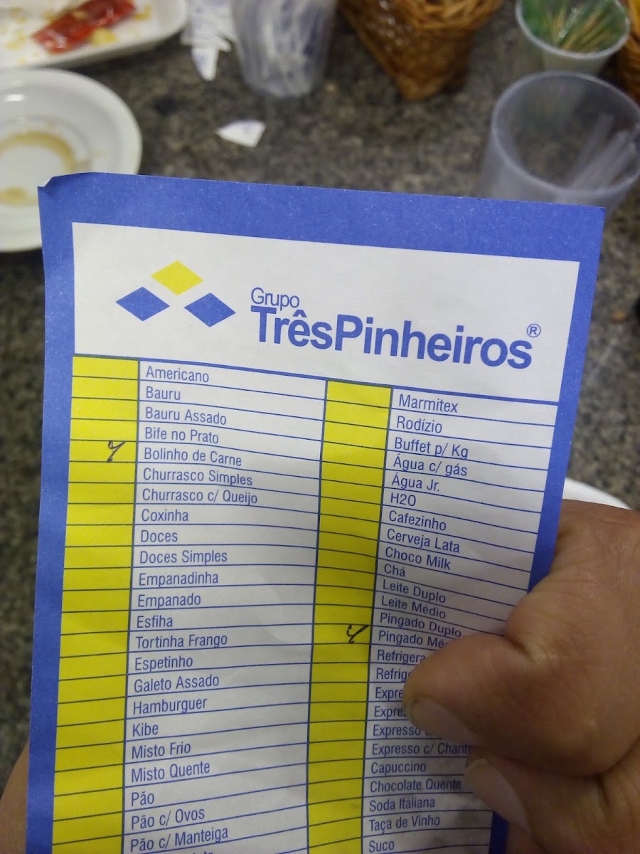 Restaurante Três Pinheiros Menu 6