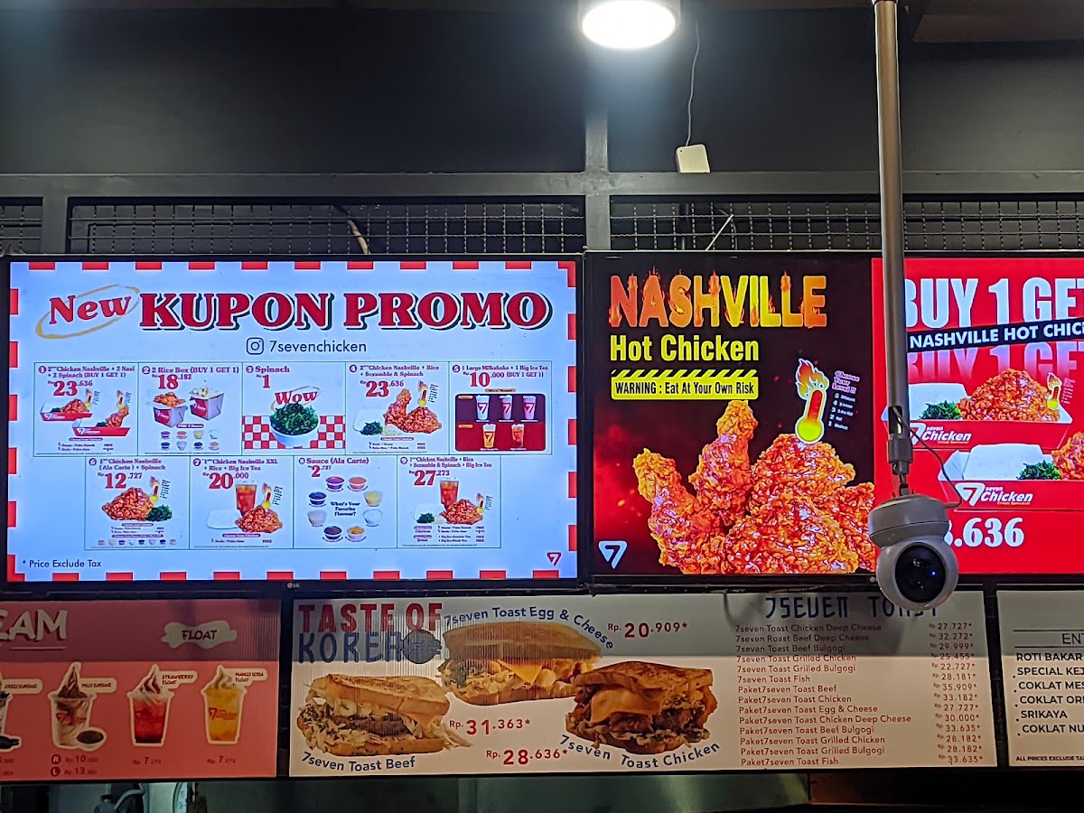 7 Seven Chicken Menu 10