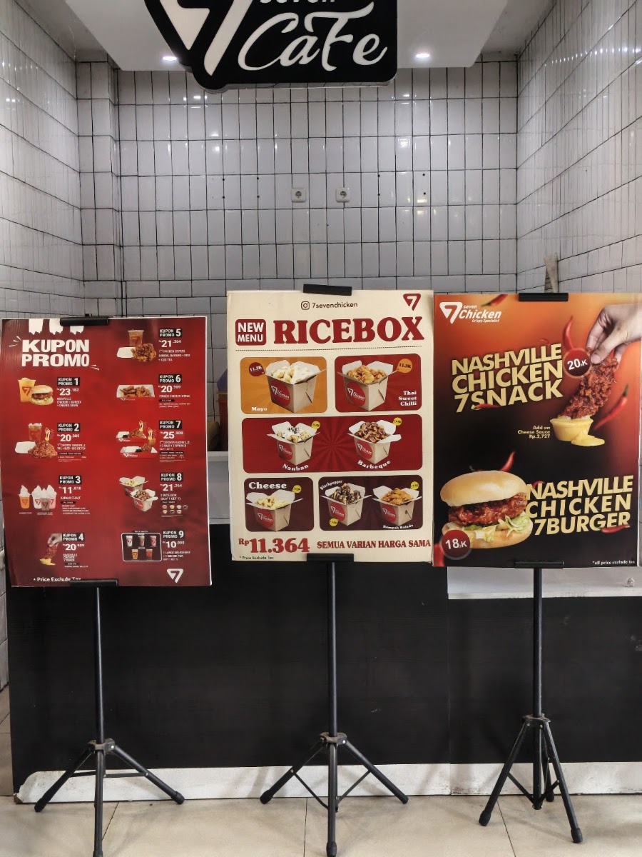 7 Seven Chicken Menu 7