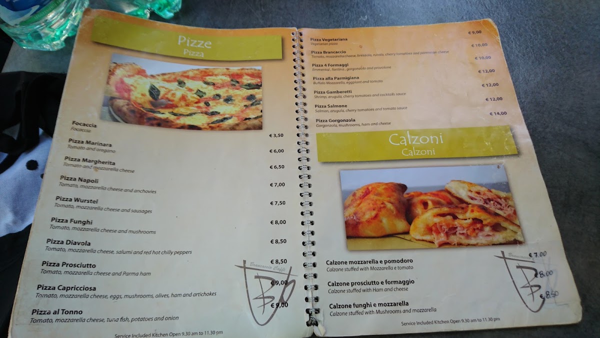 Brancaccio Cafè Menu 5