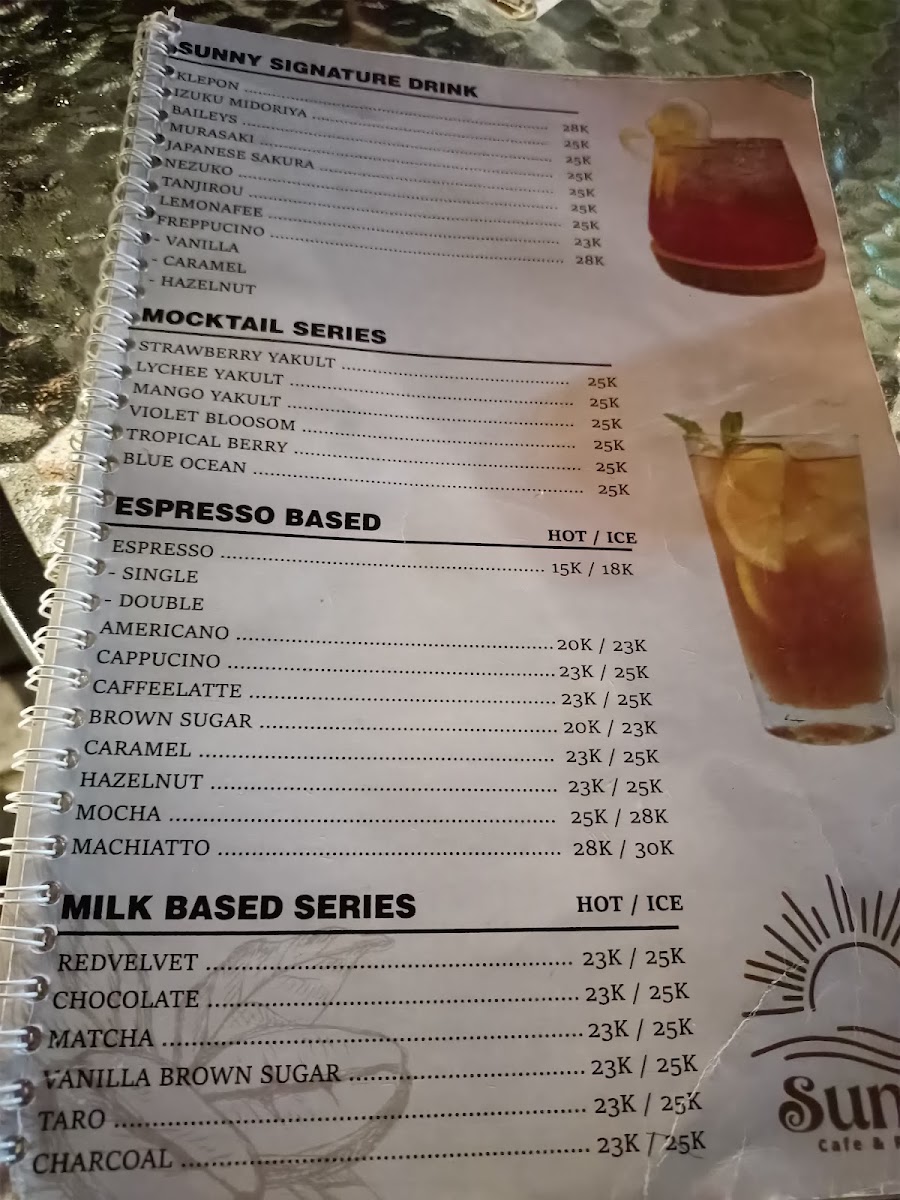 Sunny Cafe & Resto Menu 10