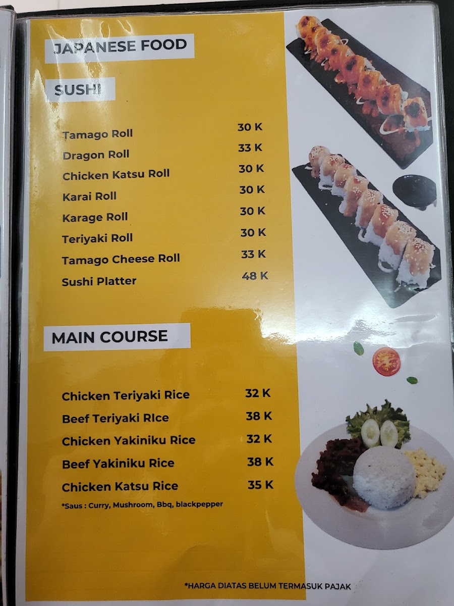 Sunny Cafe & Resto Menu 6