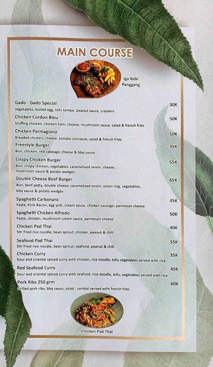 Suka Kopi Ubud Menu 1