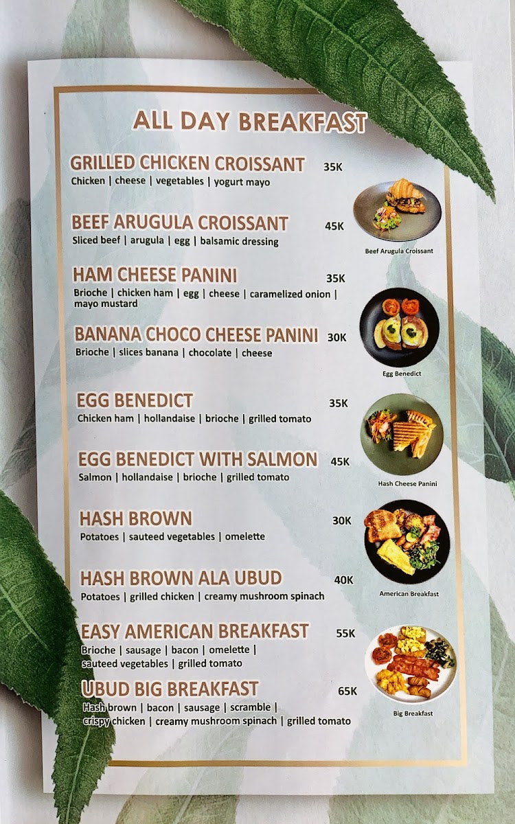 Suka Kopi Ubud Menu 2