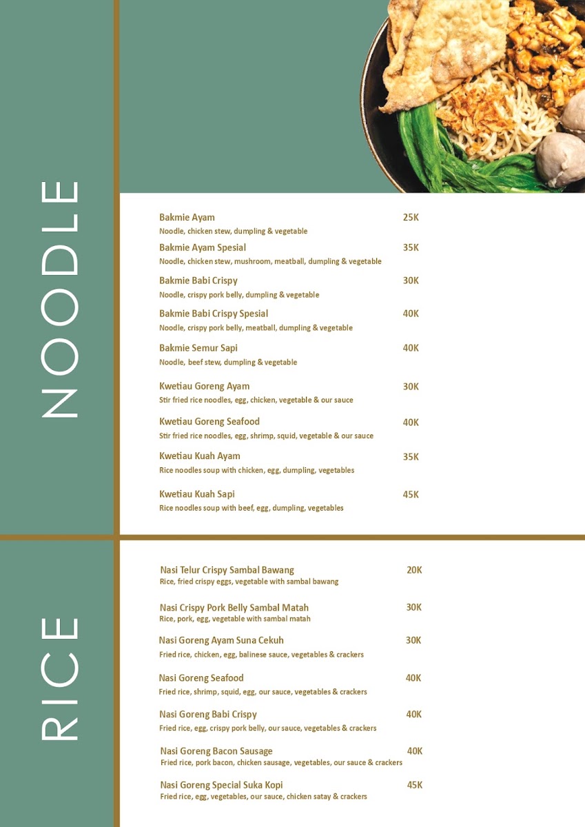 Suka Kopi Ubud Menu 8