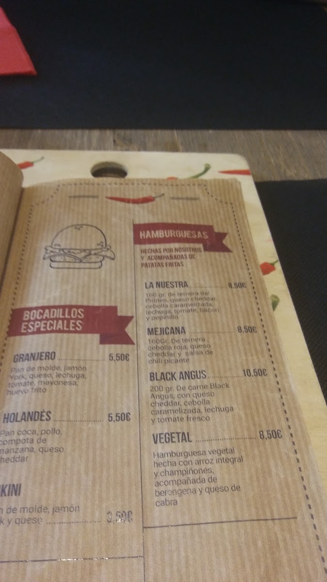 Bar La Taperia Menu 5