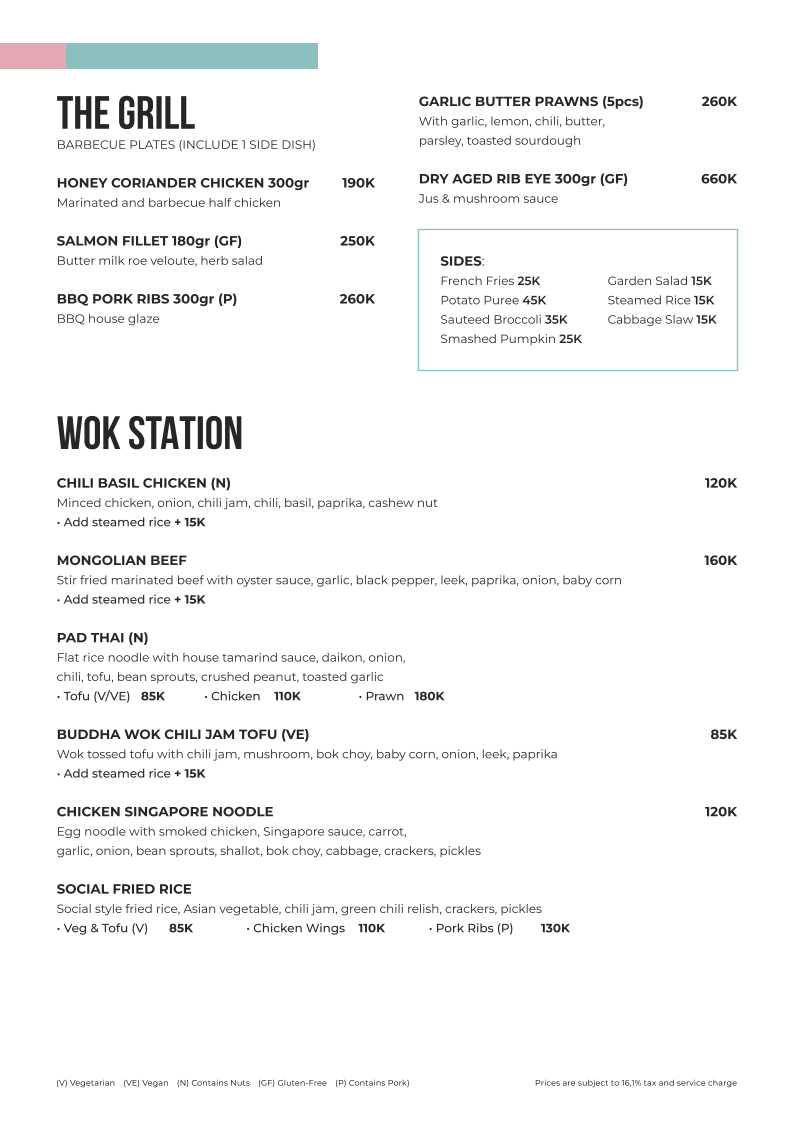 Simply Social Menu 3