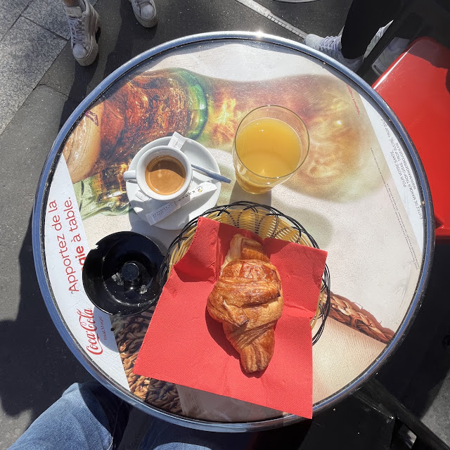 Coffee and Croissant