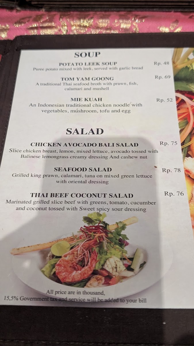 Ibu Rai Restaurant Menu 6