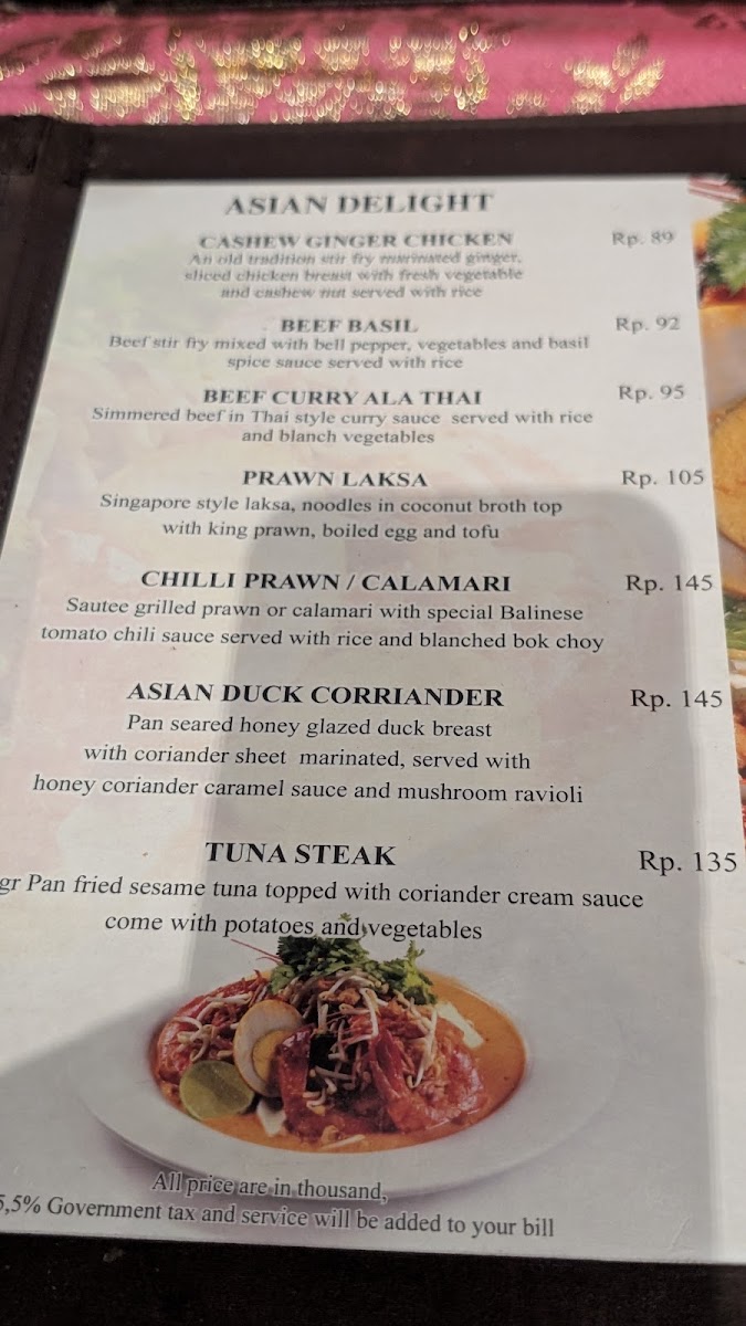 Ibu Rai Restaurant Menu 9