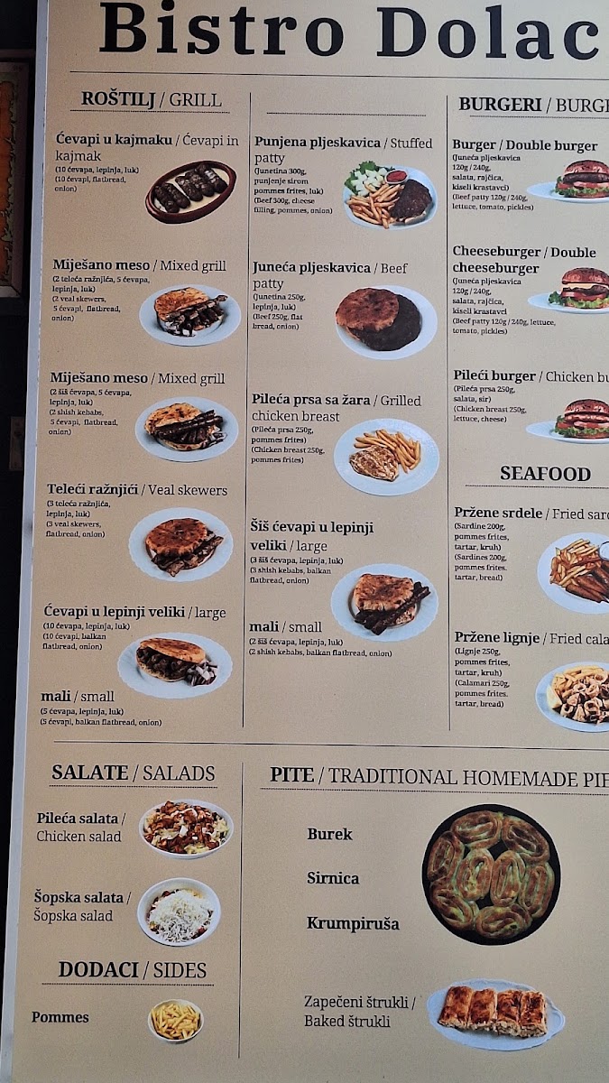 Bistro Dolac Menu 10