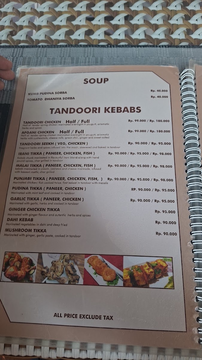 Punjabi Tadka Bali Menu 1