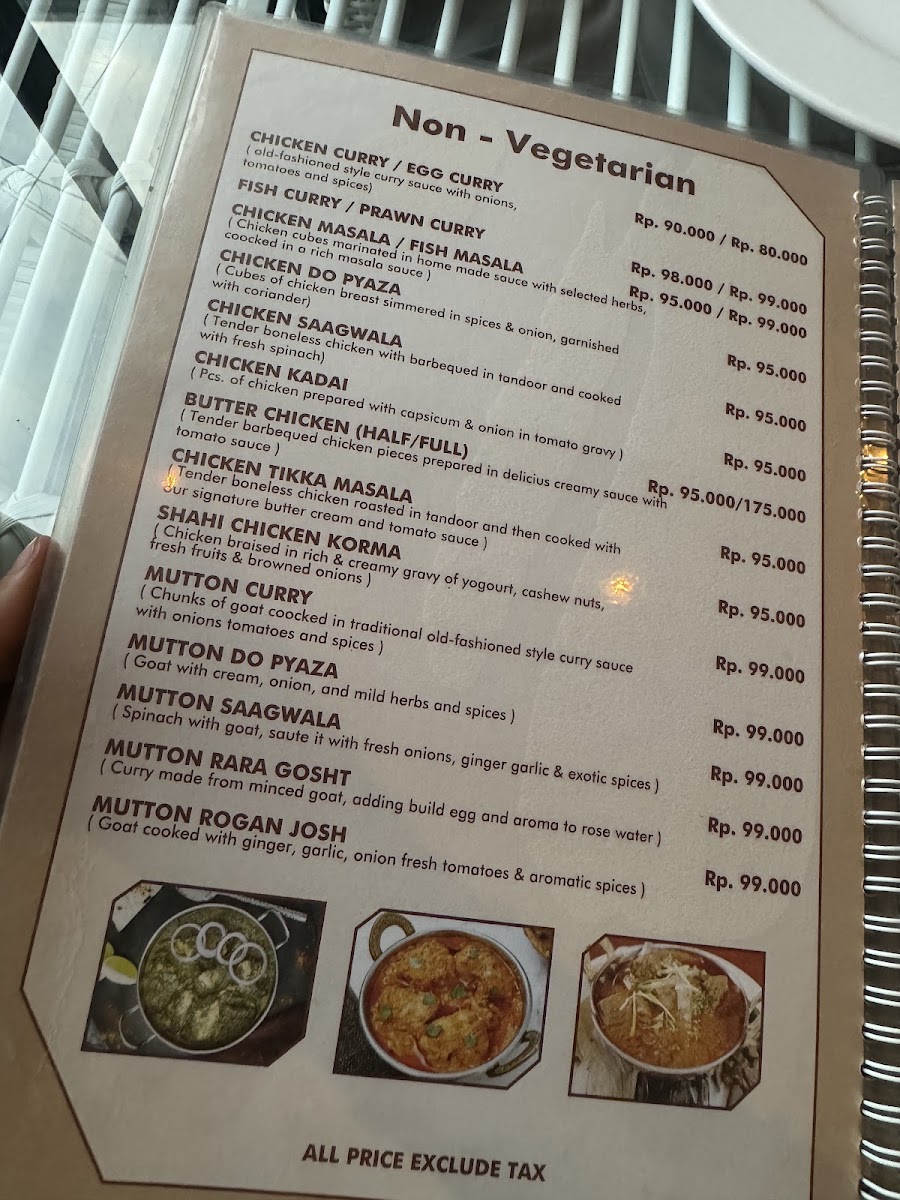 Punjabi Tadka Bali Menu 5