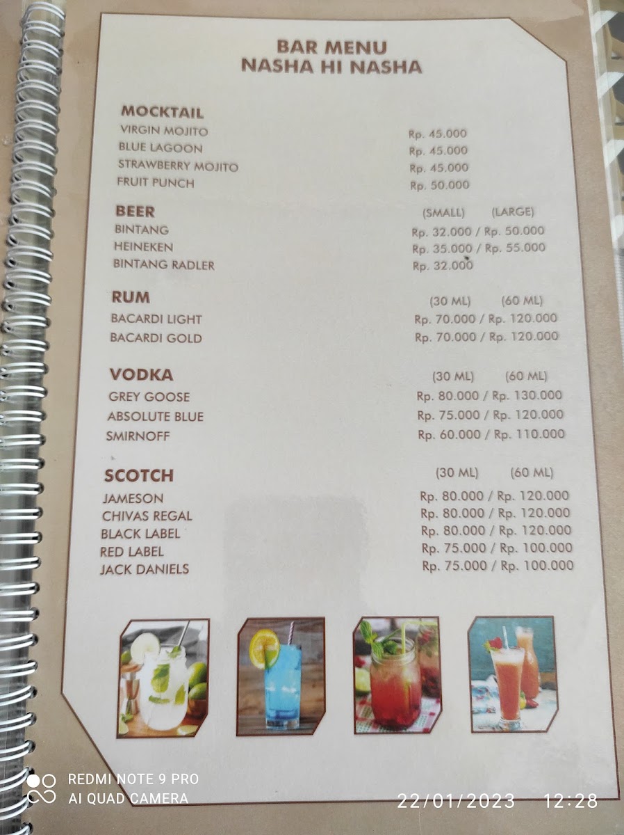 Punjabi Tadka Bali Menu 8