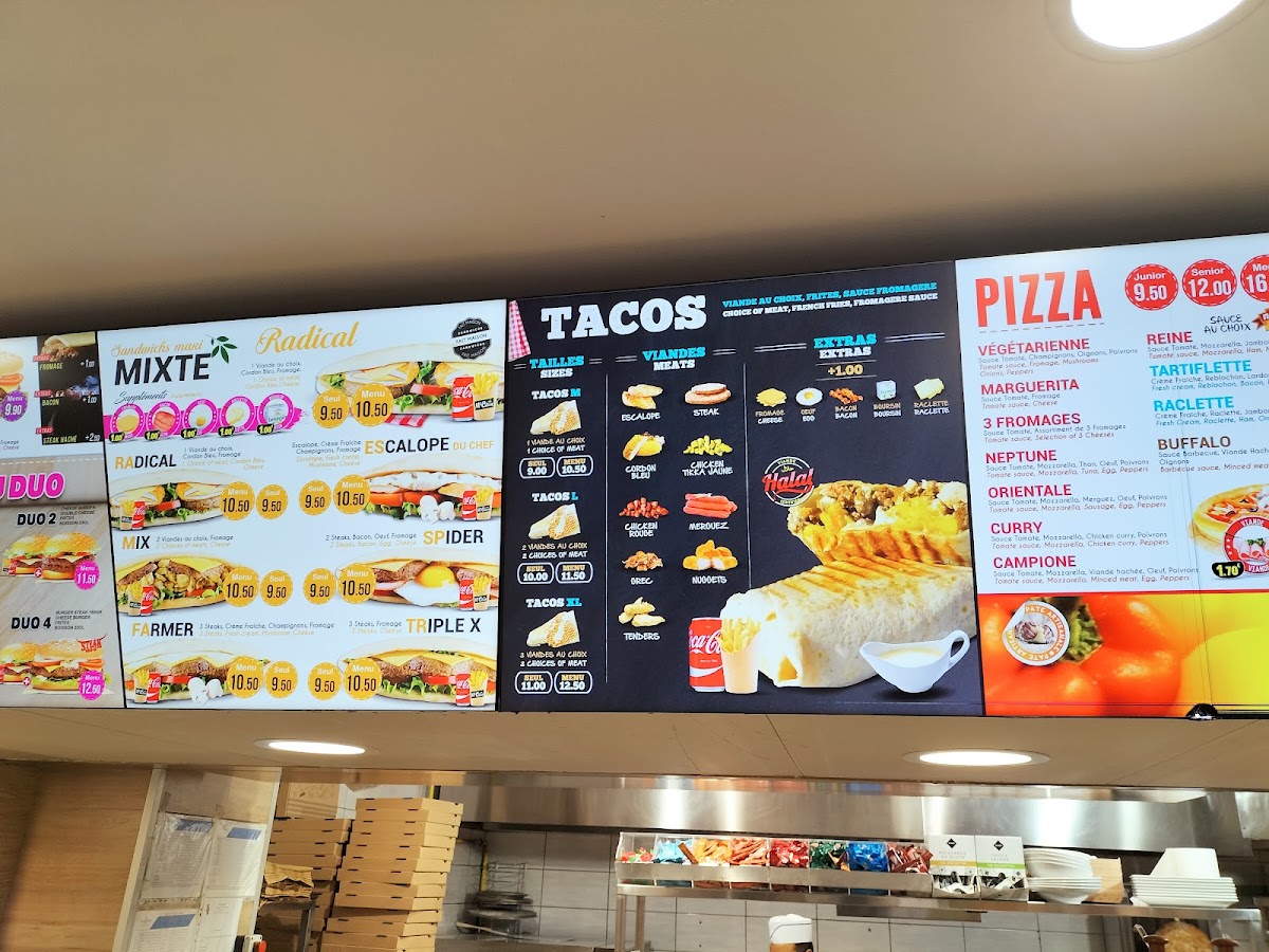 L'Orient Fast Menu 5