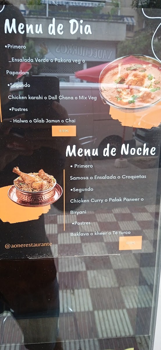 A One Kebab Menu 7