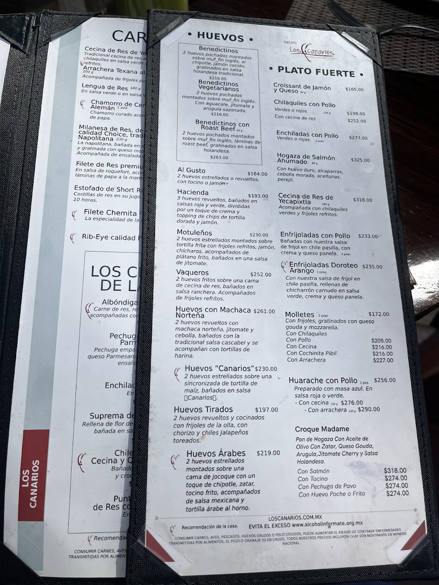 Los Canarios Santa Fe Menu 5