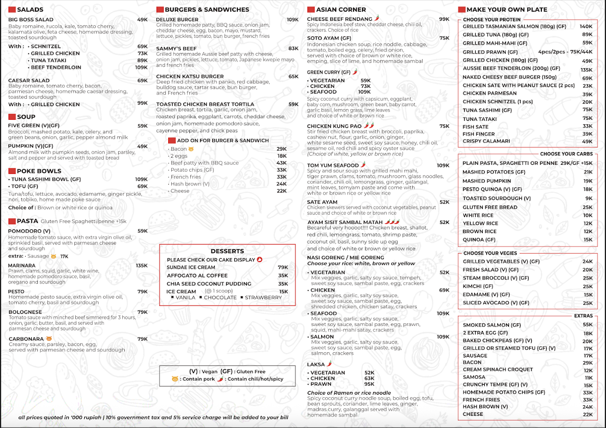 Dua Umalas Menu 3