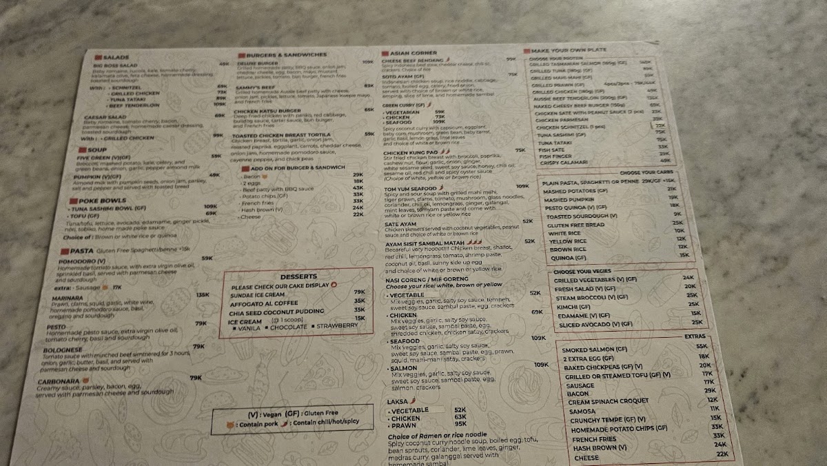 Dua Umalas Menu 6