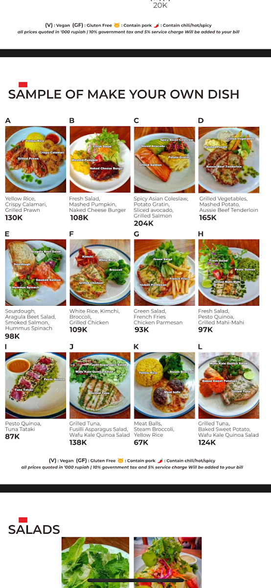 Dua Umalas Menu 9