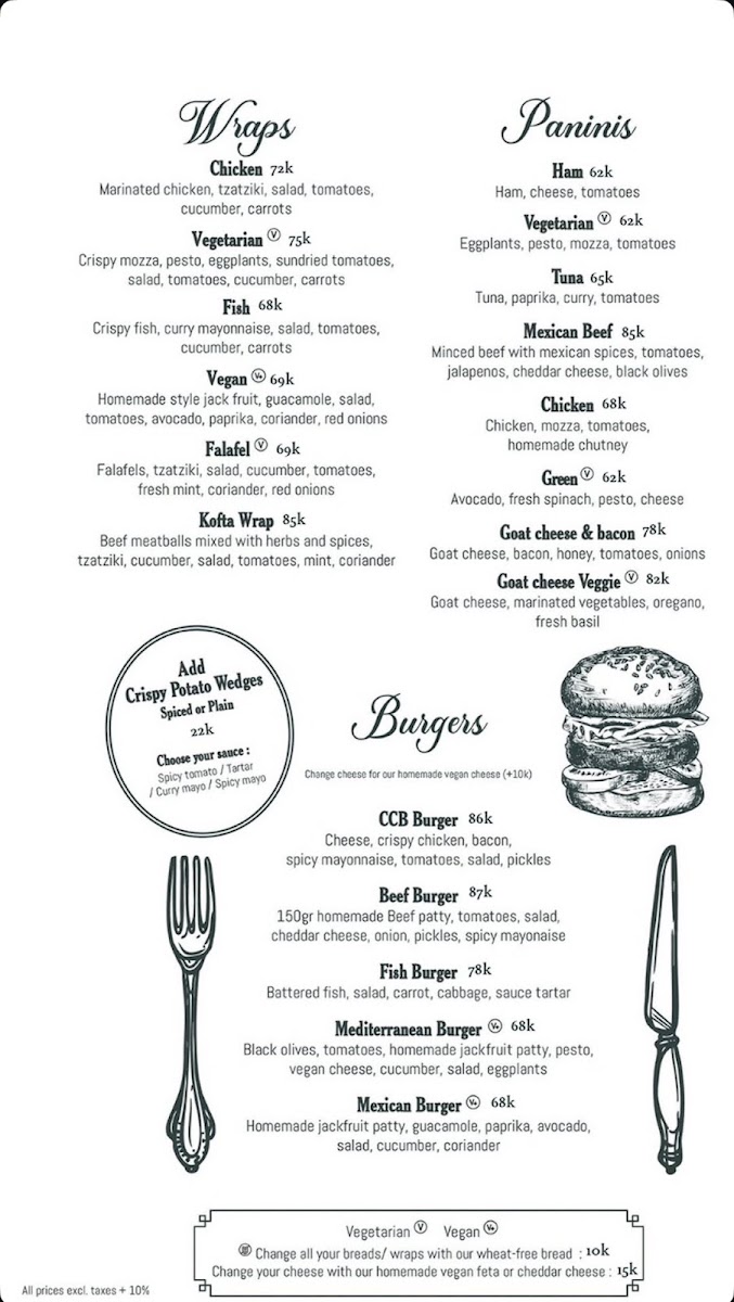 Rimba Cafe Menu 5
