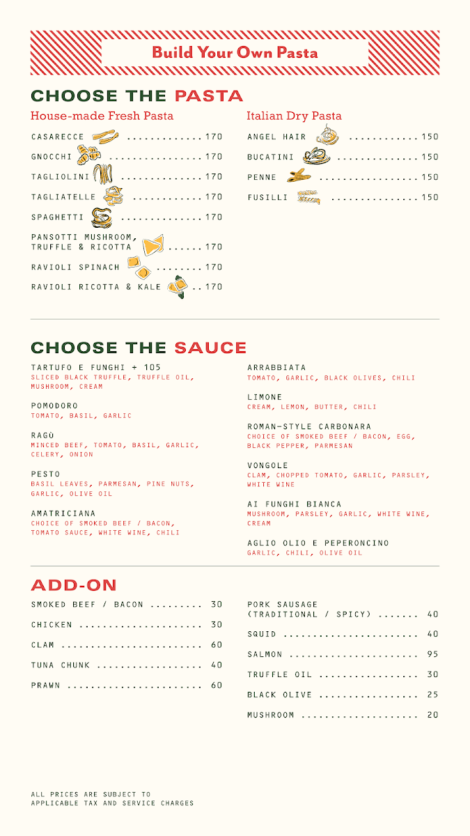 Pippo Italian Menu 2