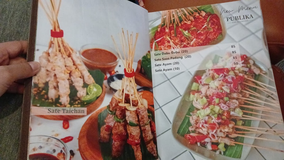 Publika Eat and Coffee Menu 8