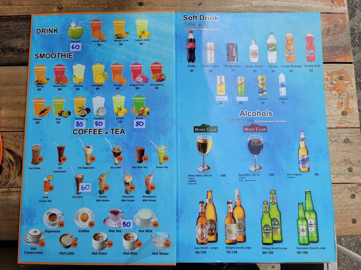89 Thai Food and Seafood Menu 5