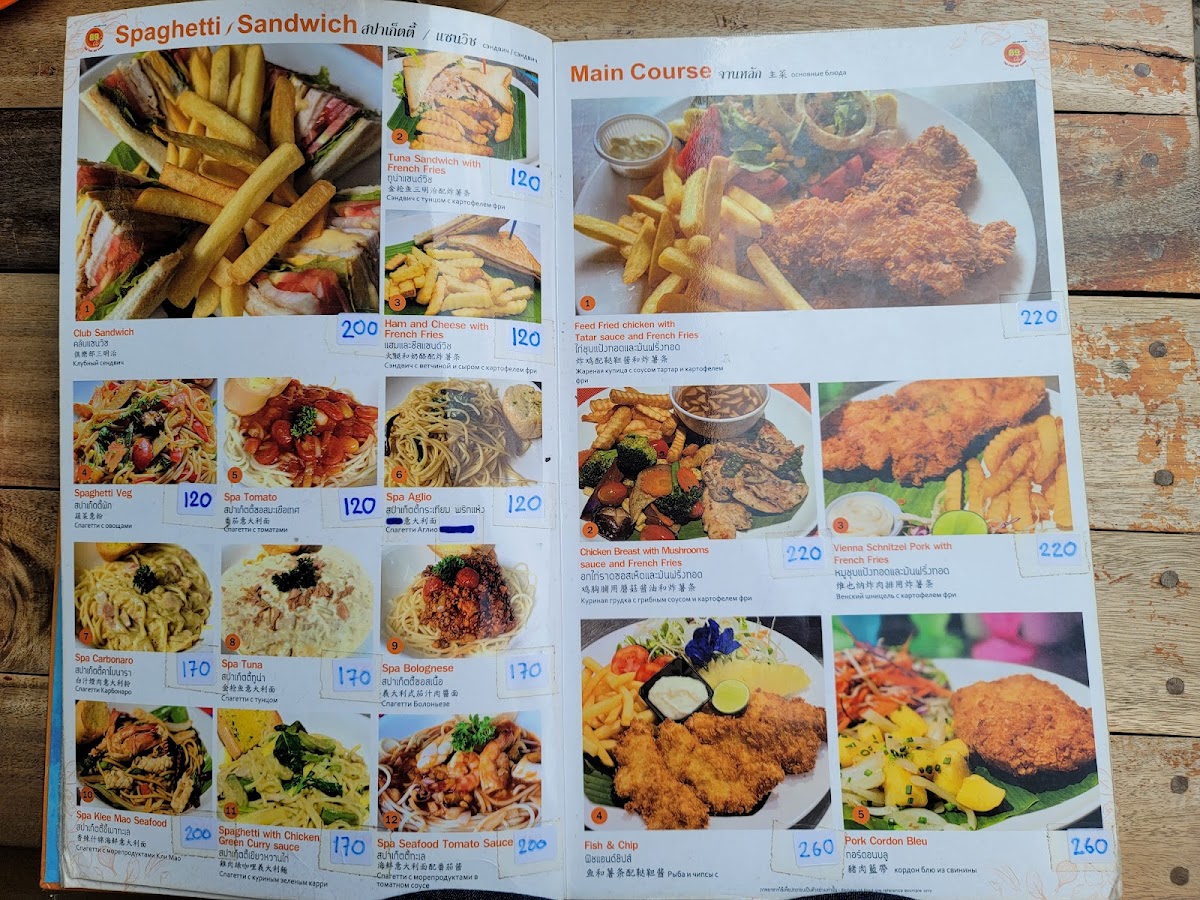 89 Thai Food and Seafood Menu 8