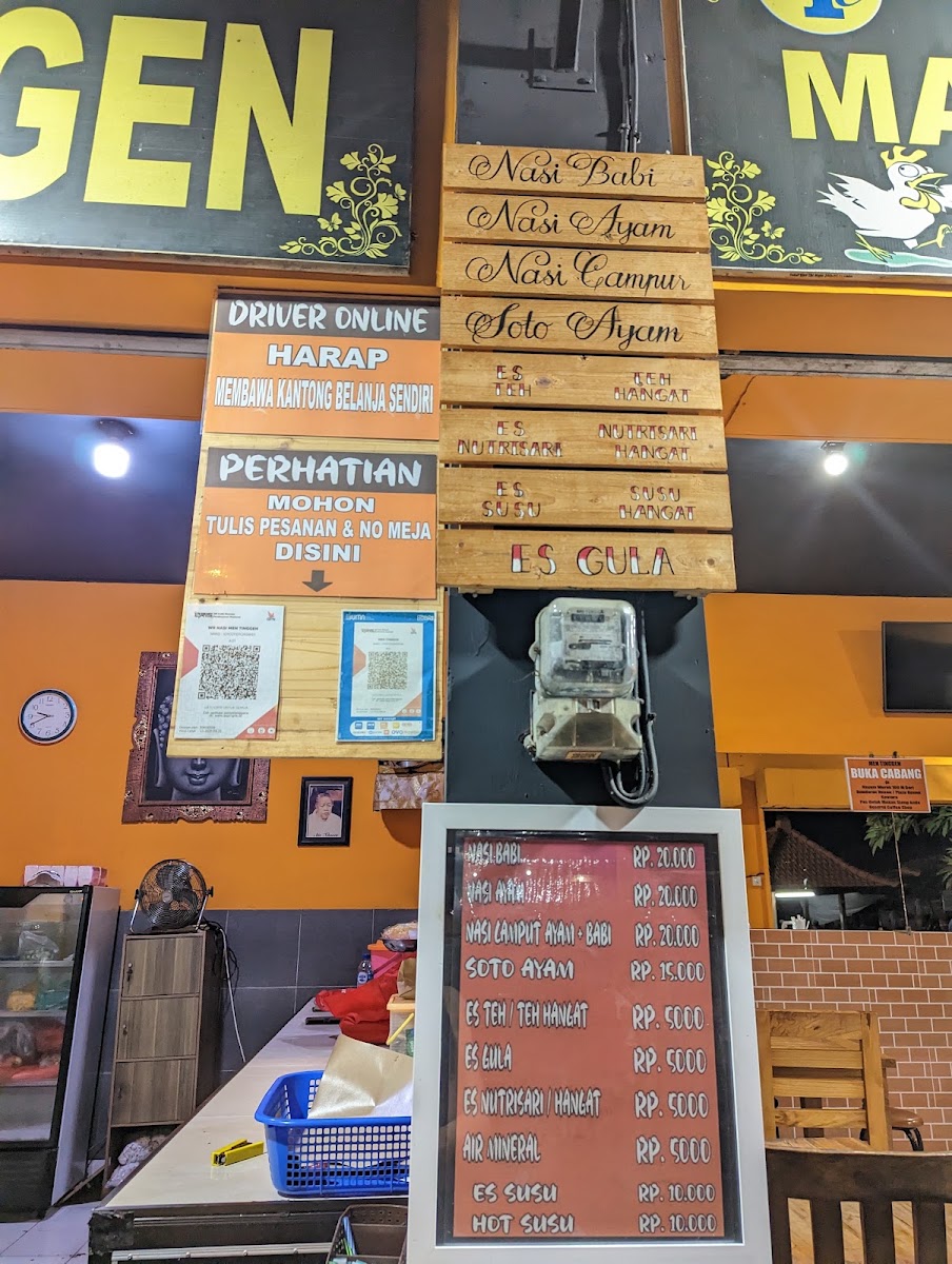 Men Tinggen Nasi Bali Menu 6
