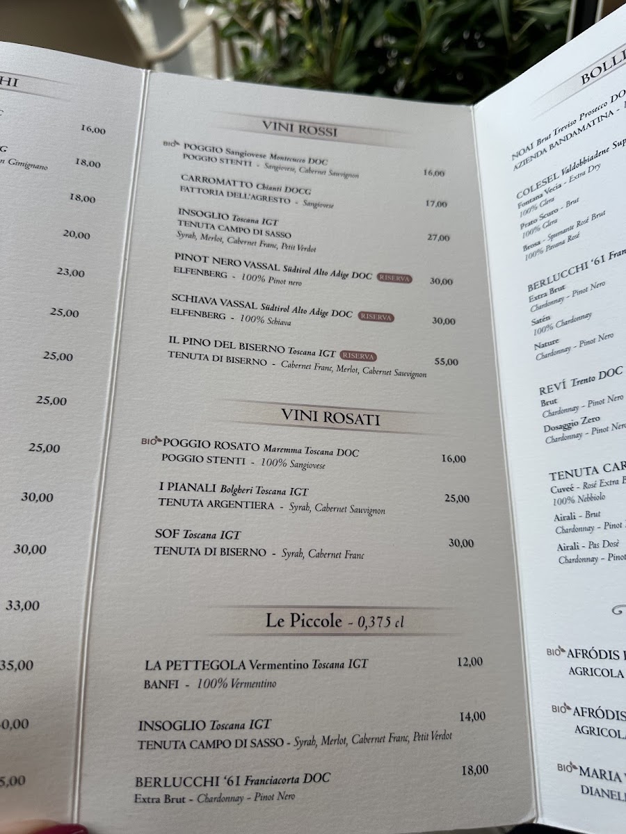 Ristorante La Perla Menu 10