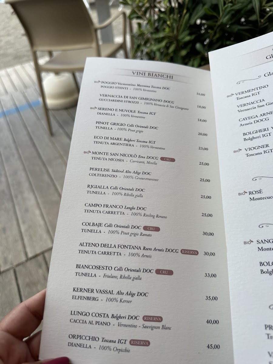 Ristorante La Perla Menu 3