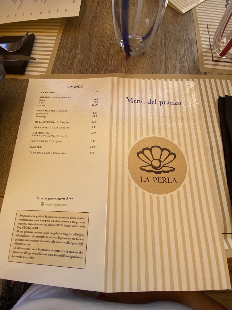 Ristorante La Perla Menu 9