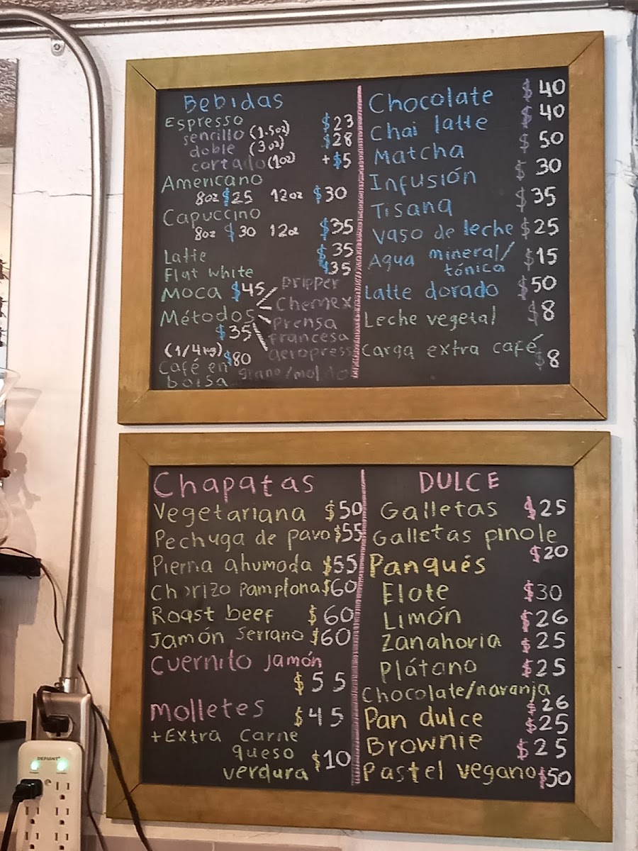 Marabunta Menu 2