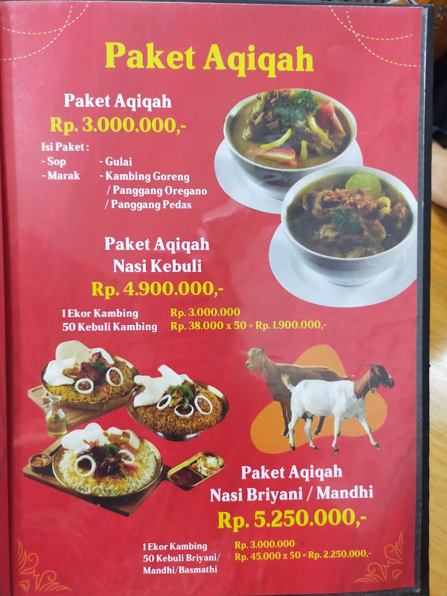 Pondok Nasi Kebuli Ibu Hanna Menu 3